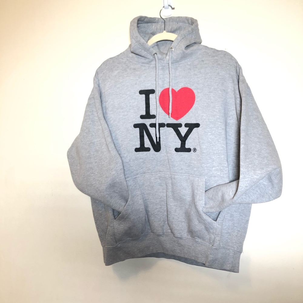 I love heart New York Womens hoodie sweater XL